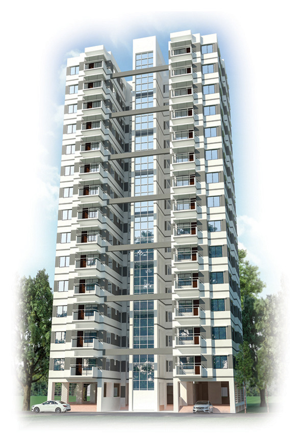 15 Storied Family Quarter Rangpur